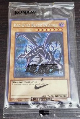 PSA 10 RED EYES BLACK DRAGON NIKE WORLDS PROMO NKC1-EN002 YUGIOH