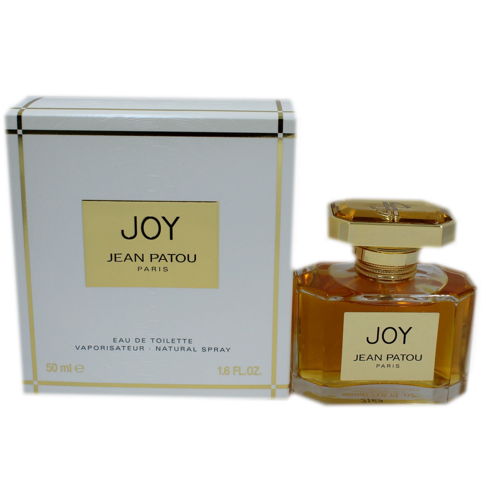 JEAN PATOU JOY EAU DE TOILETTE NATURAL SPRAY 50 ML/1.6 FL.OZ. NIB