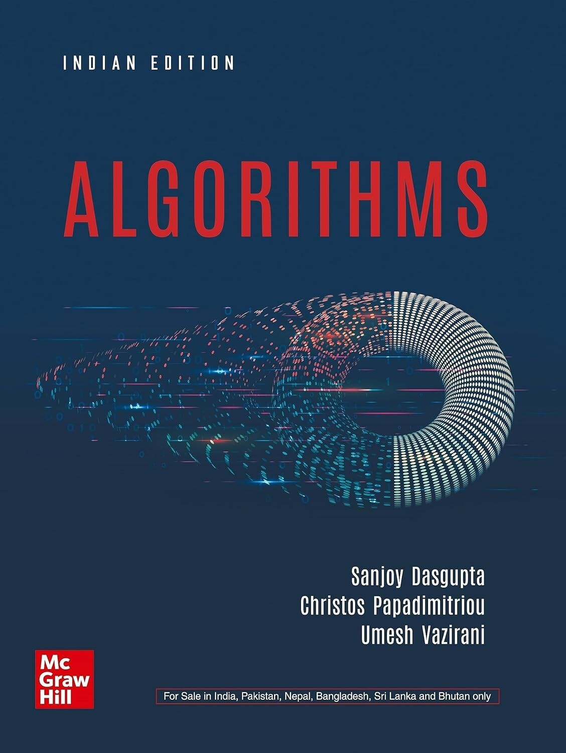 Algorithms by Christos, Sanjoy Dasgupta and Umesh Vazirani