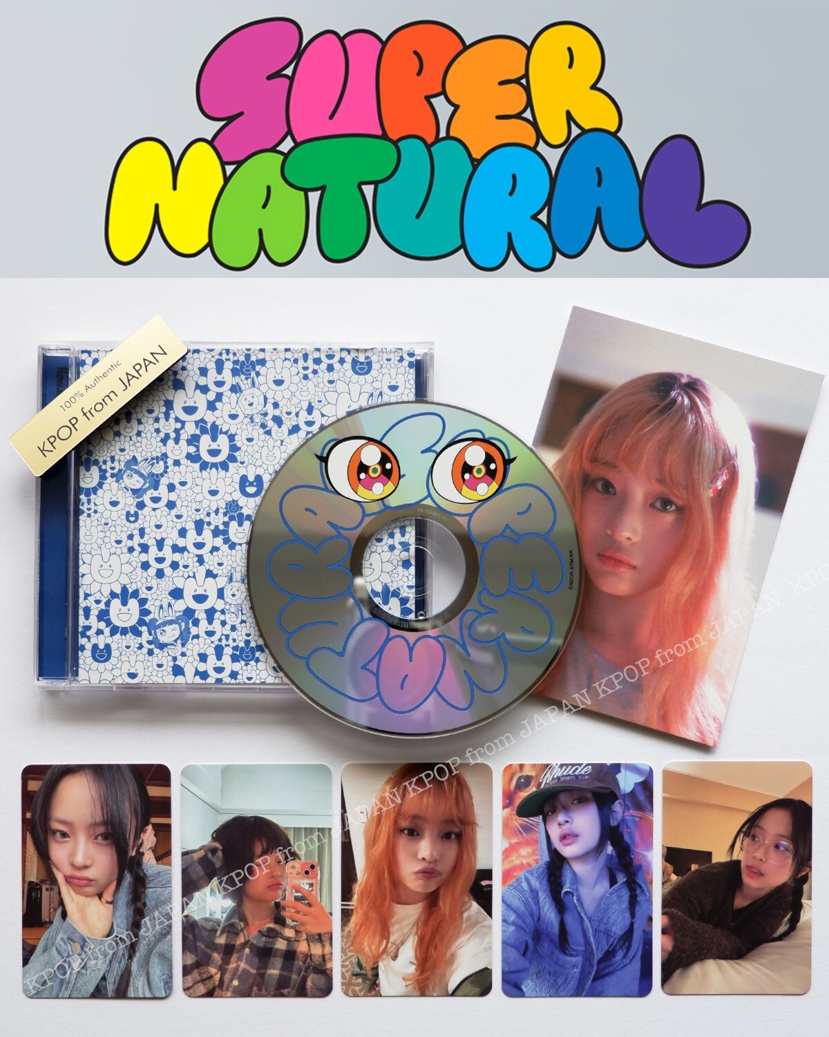 HANNI NewJeans Supernatural Solo ver. CD with Photocard set Japan