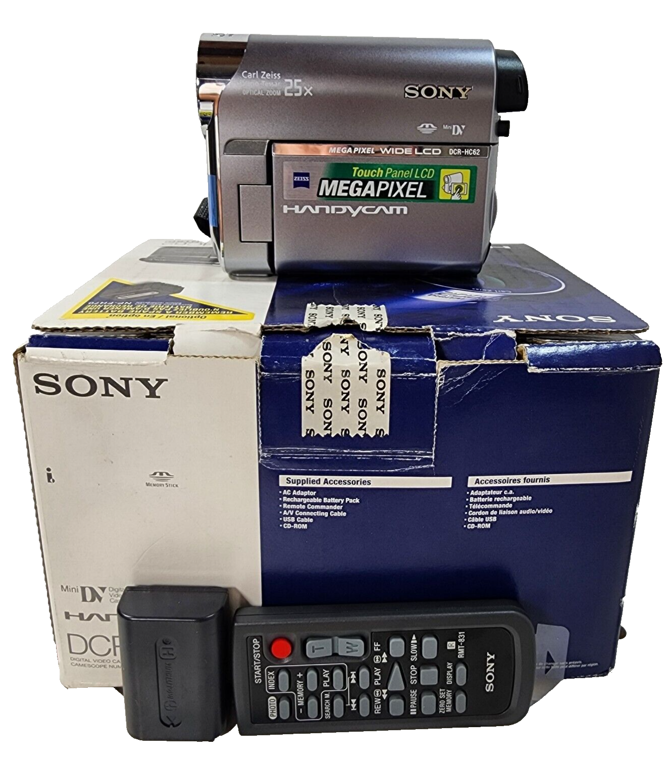 Sony Handycam DCR-HC62 Mini Dv Camera w Nightshot Plus, 200x