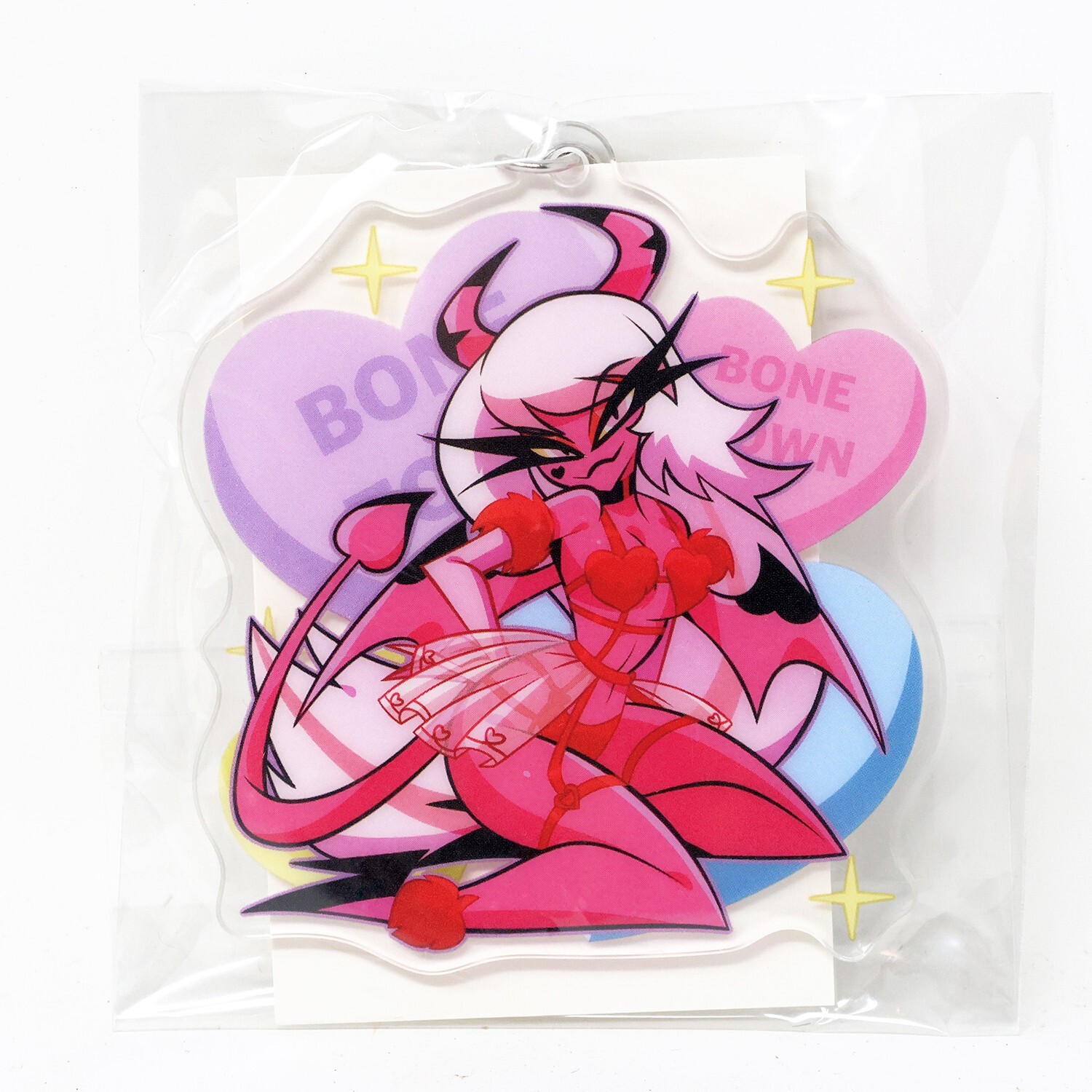 Helluva Boss Verosika Valentines 2025 Acrylic Keychain Official