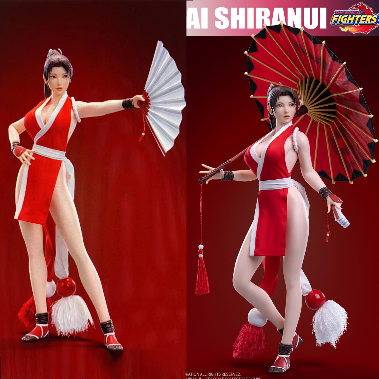 Tunshi Studio MAI SHIRANUI TS-XZZ-002 Action Figure Collection 1/6