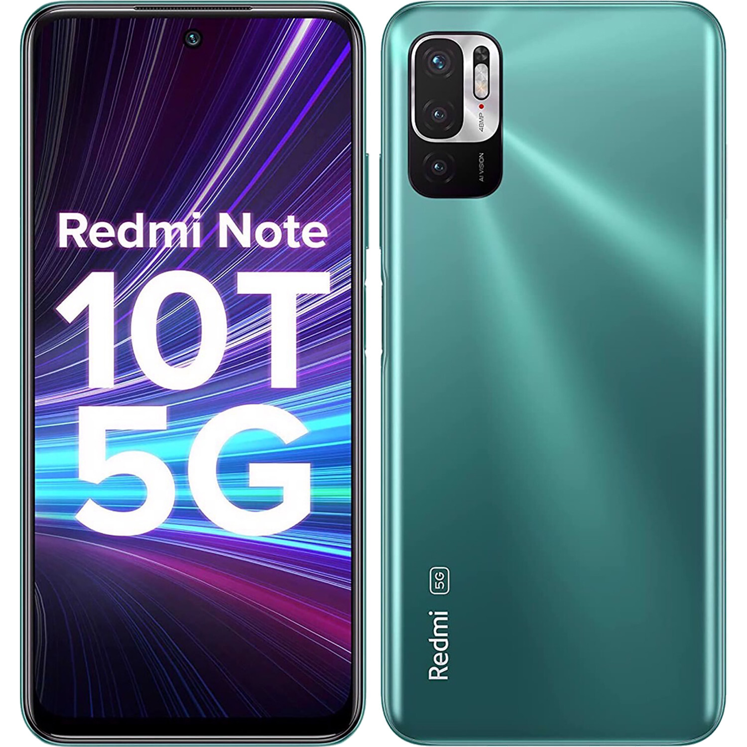 Xiaomi Redmi Note 10T 5G Mint Green 128GB + 6GB Dual-SIM Unlocked