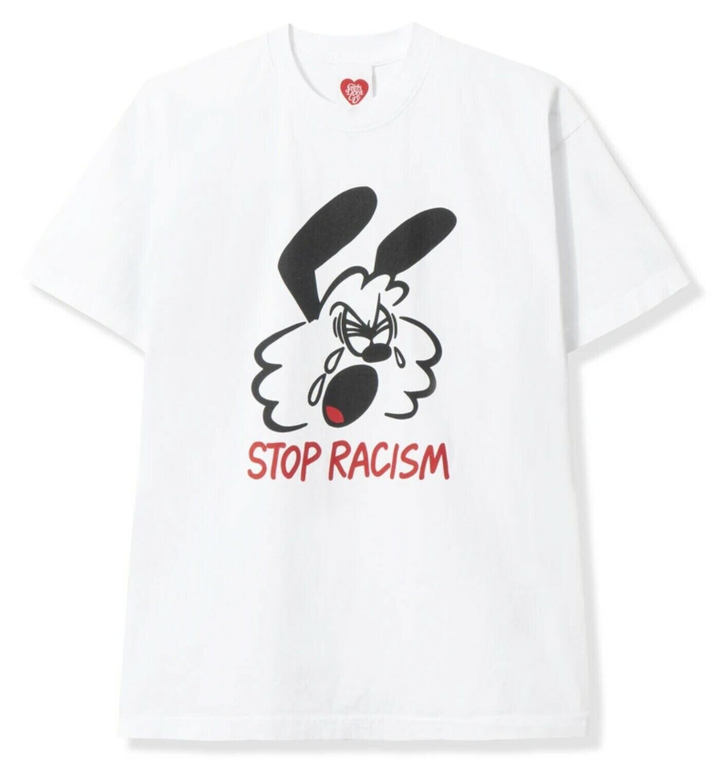 NEW Girls Don't Cry Verdy Stop Racism Tee Size Medium M Vick GDC T