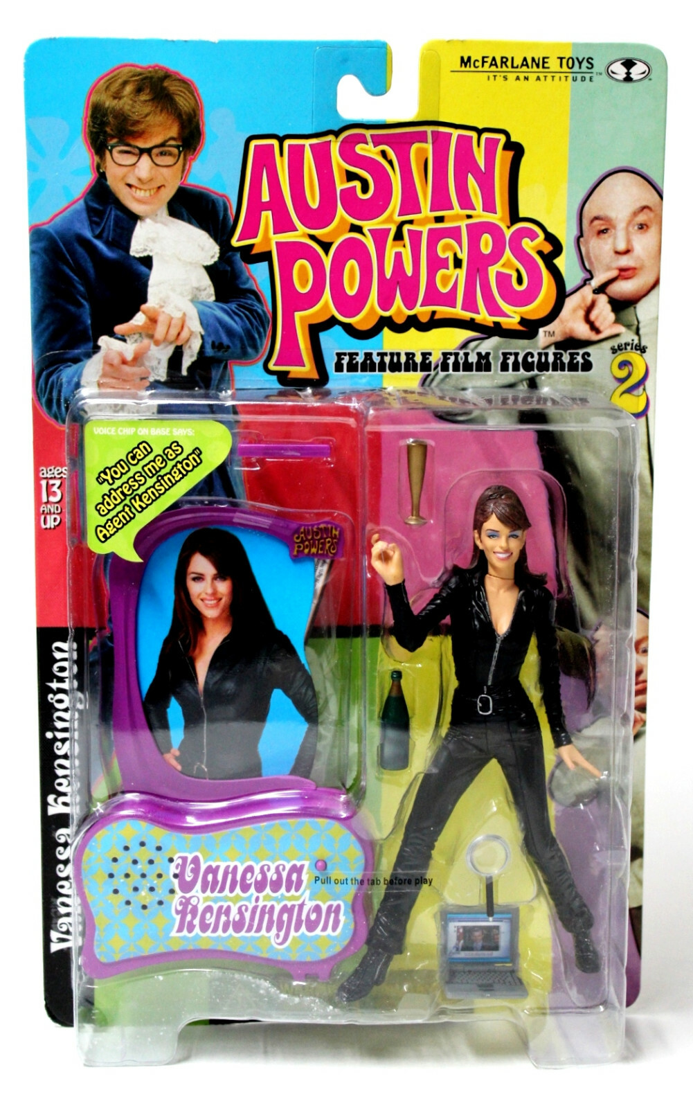 Austin Powers Vanessa Kensington Figure Factory Sealed McFarlane