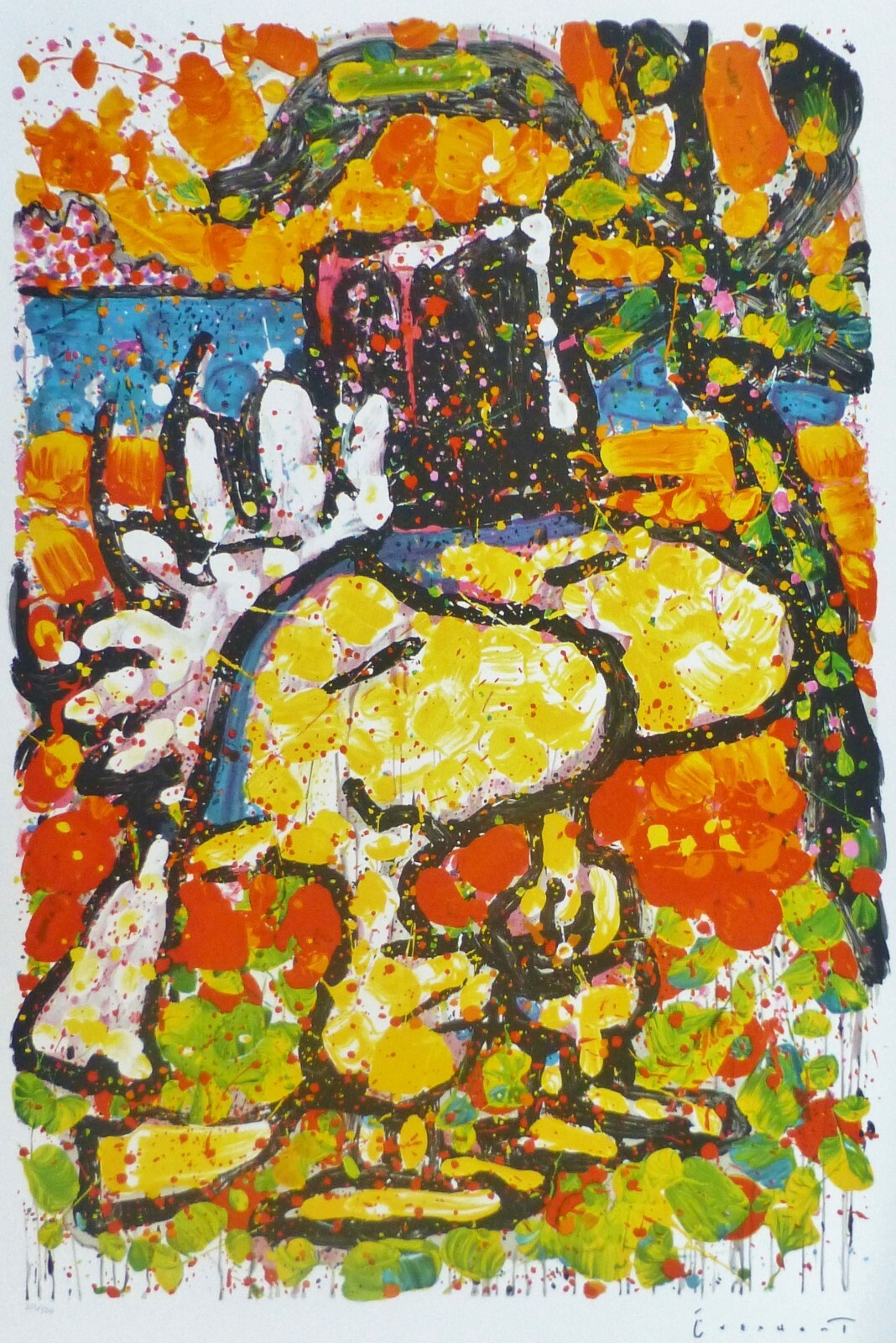 TOM EVERHART Hitched Woodstock married Happy Cartoon Birds PEANUTS