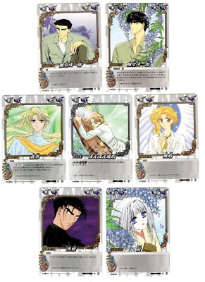 7 pcs card Clamp in cardland Wish Kohaku Shuichiro Kudo Hisui