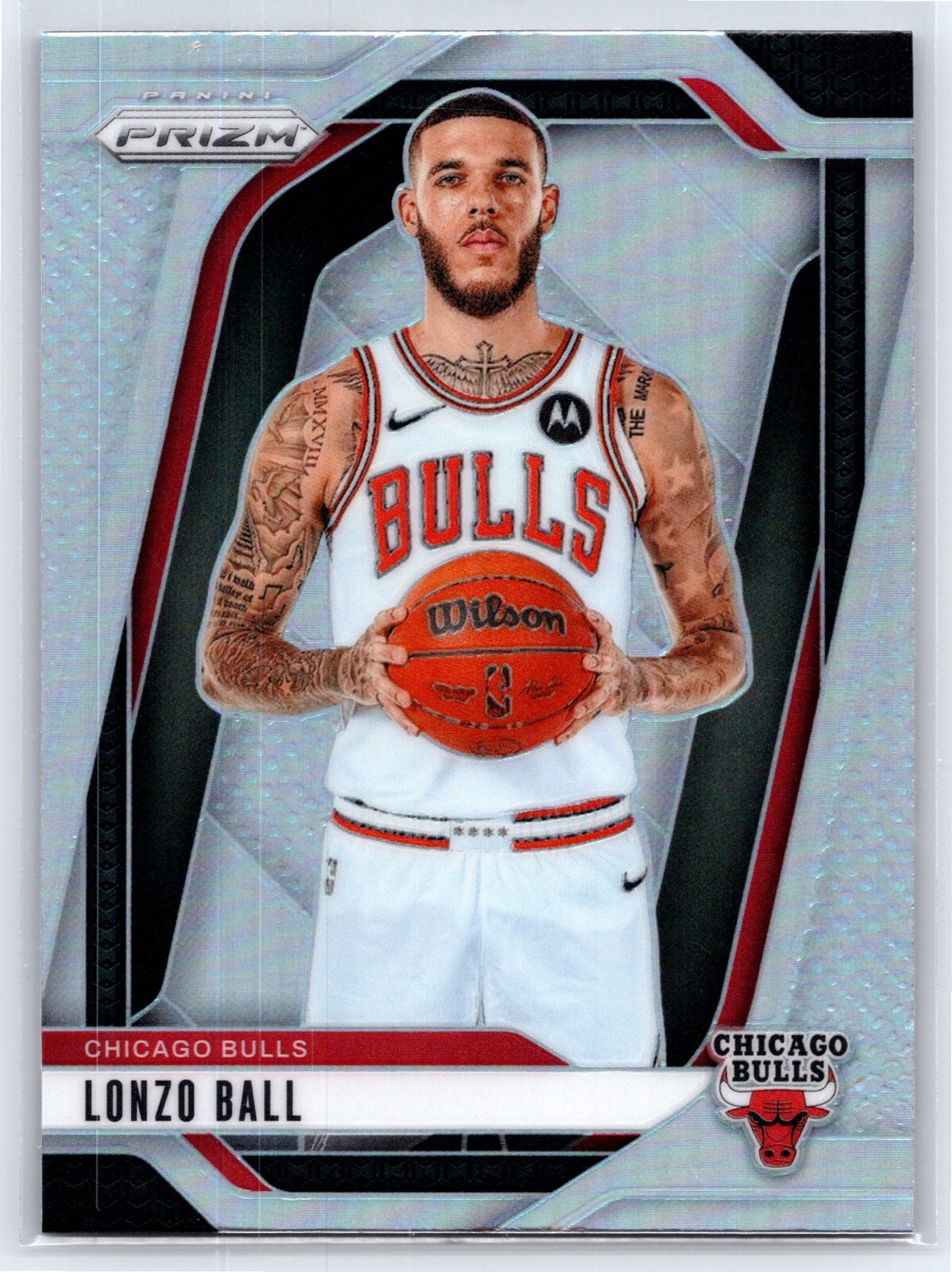2024-25 Panini Prizm - Lonzo Ball Silver Prizm Chicago Bulls #75