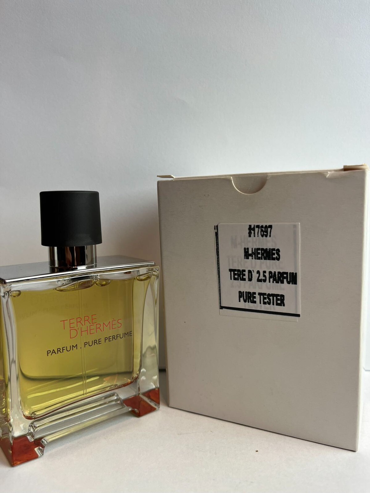 Terre D'Hermes 2.5oz/75ml Pure Parfum Unisex Tester w/cap