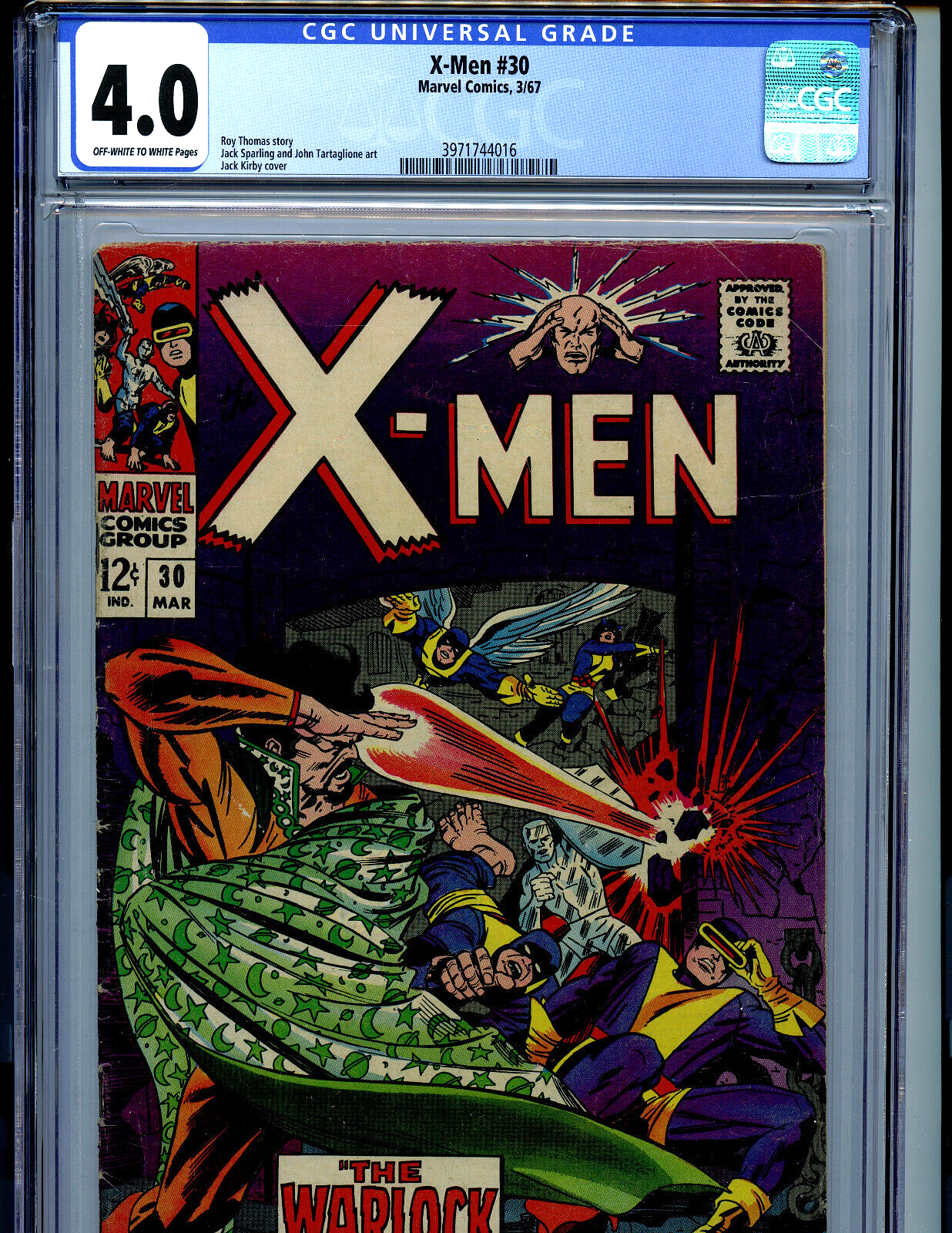 アメコミリーフ X-Men #24 1966年発行 CGC6.0 アメコミリーフ X-Men