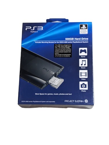 Genuine Sony Playstation 3 500GB Hard Drive For CECH-4000 Series