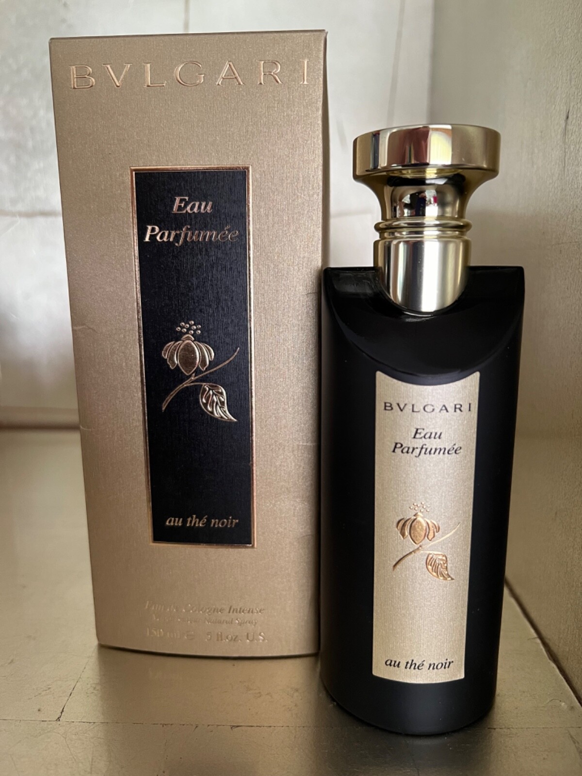 Bvlgari Eau Parfumee Au The Noir EDC Intense 150ml *Read