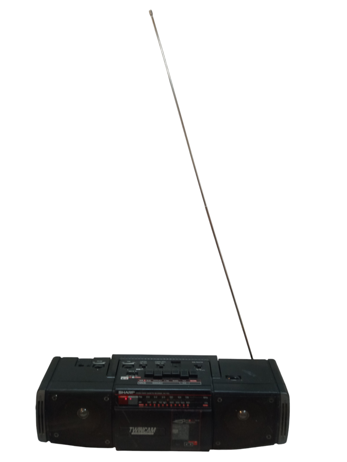 Vintage Sharp WQ-T222 Stereo AM/FM Radio Cassette Recorder/Player