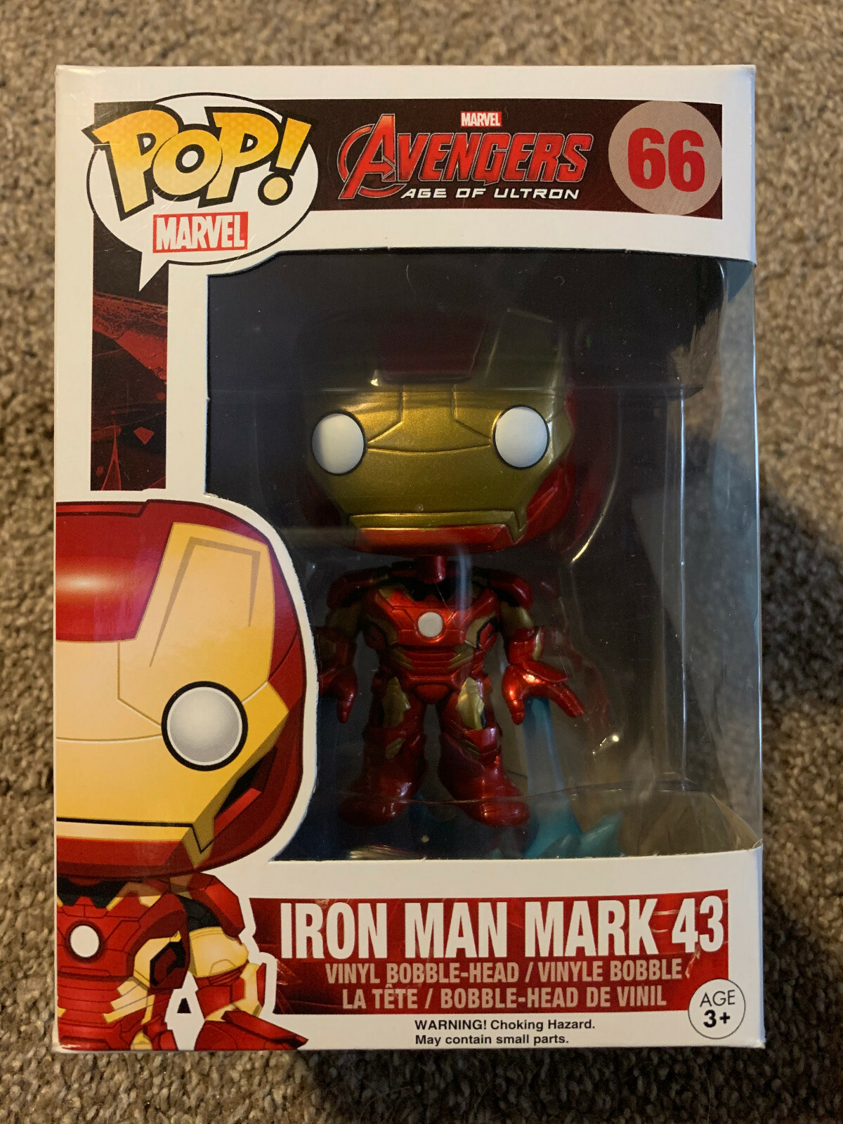 Funko Pop! - Marvel - Iron Man Mark 43 #66 Avengers Age of Ultron