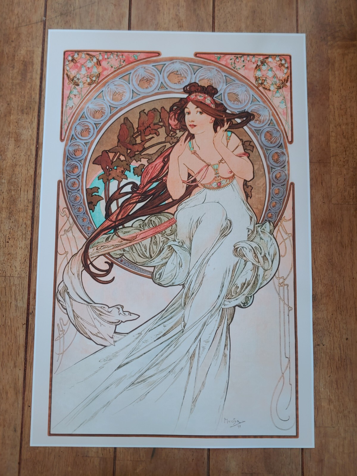 Alphonse Mucha アート作品 2点セット Alphonse Mucha アート作品 2点