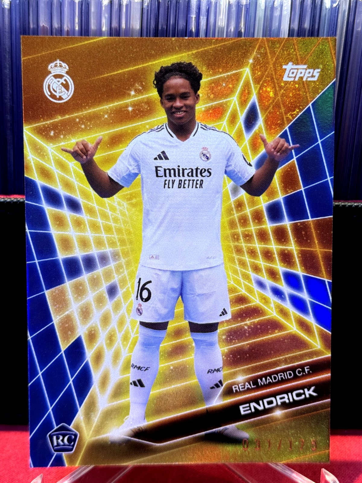 ENDRICK Real Madrid TOPPS FAN SET GF-5 2024-2025 RC Rookie Card