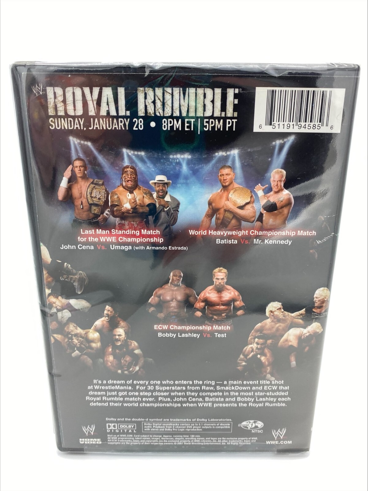 WWE - Royal Rumble 2007 (DVD, 2007) 651191945856| eBay
