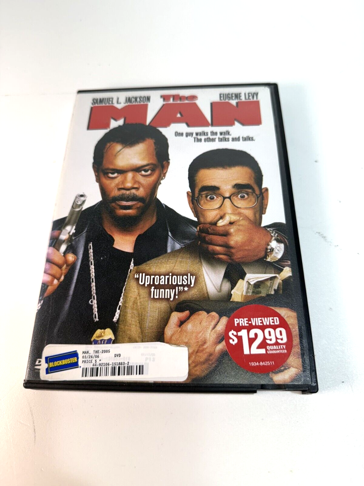 The Man (DVD 2005) Samuel L. Jackson, Eugene Levy | eBay