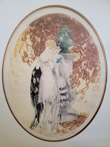 Louis Icart Signed Original Etching 1928 Artists Proof A/211