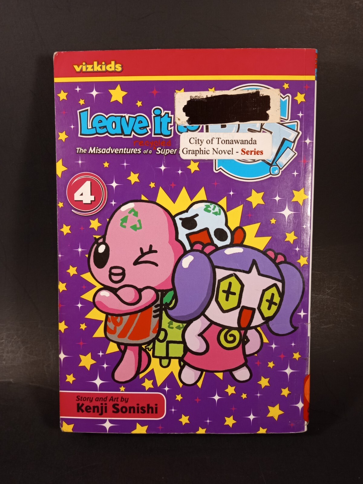 Leave it to Pet! Volume 4 Kenji Sonishi VIZ Manga 1st Print Ex-Lib