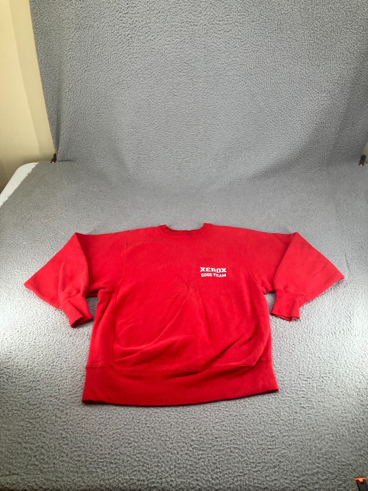 Vintage Champion Reverse Weave Sweatshirt Mens Large Red 90s USA