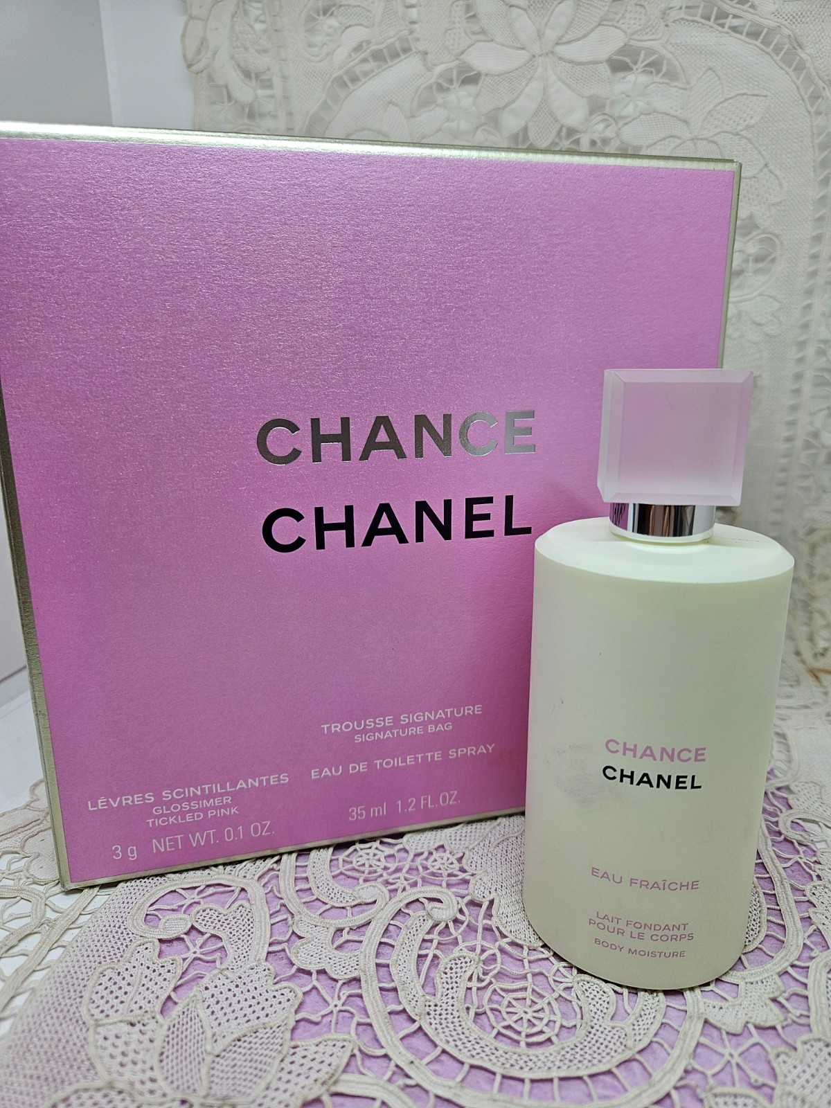 CHANEL Chance Eau Fraiche Body Lotion 6.8 fl.oz./200ml New | eBay