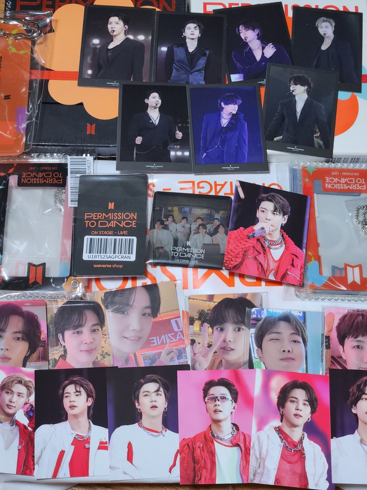 BTS PERMISSION TO DANCE - SEOUL WEVERSE LUCKYDRAW PHOTOCARD