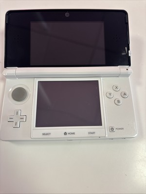 Nintendo 3DS Console - Pure White - Japanese Import - Good
