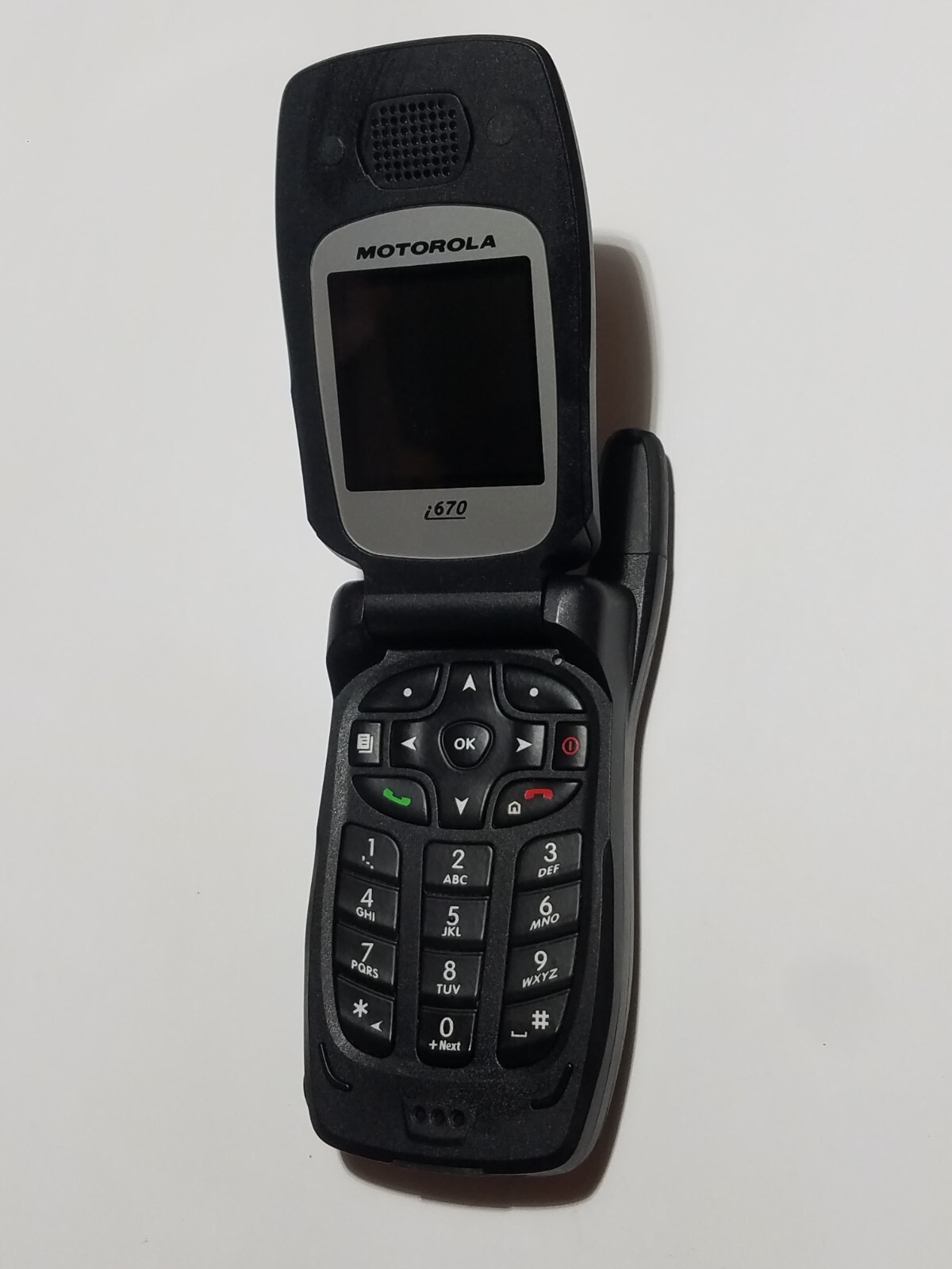 Classic Vintage Motorola Nextel i670 Chirp Bleep PTT Cell Phone