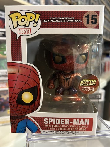 Funko Pop! Spider-Man #15 Japan Exclusive LE1000 | eBay