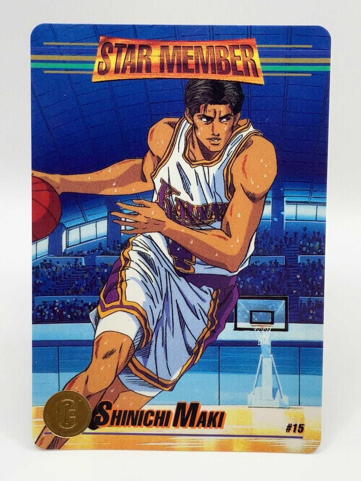Slam Dunk Shinichi Maki TCG Vintage Card Shonen Jump Amada