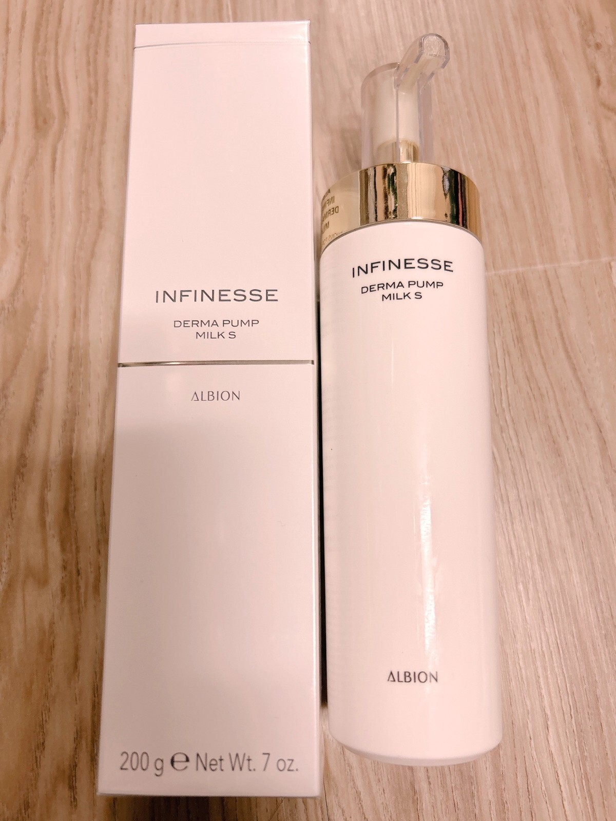 Albion INFINESSE Derma Pump Milk S 200g Japan | eBay
