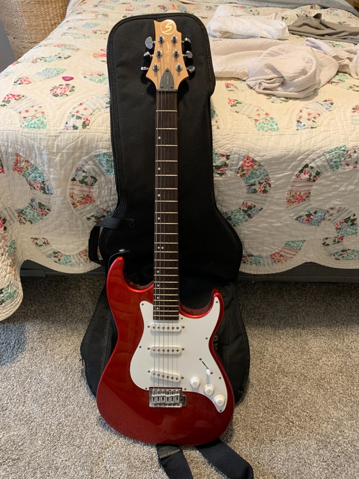 Fender Samick - Greg Bennett Malibu Design Six String Red Guitar +