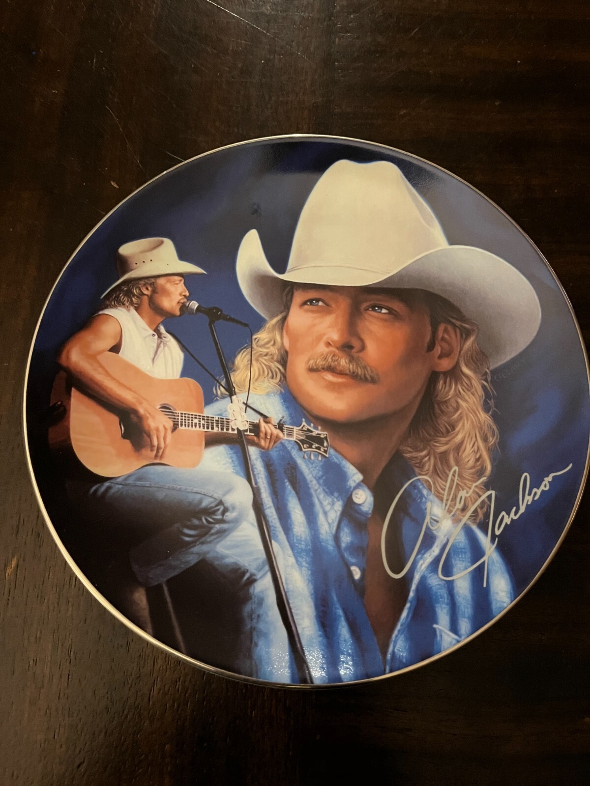 Vintage Bradford Exchange Alan Jackson 