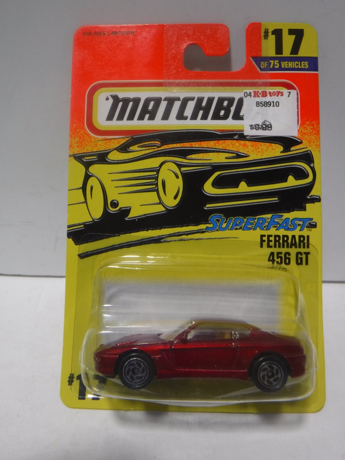 Ferrari 456 GT Matchbox #17 1:64 040523DMT | eBay