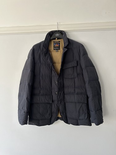 Nigel Cabourn x Eddie Bauer jacket Quilt Blue coat | eBay UK
