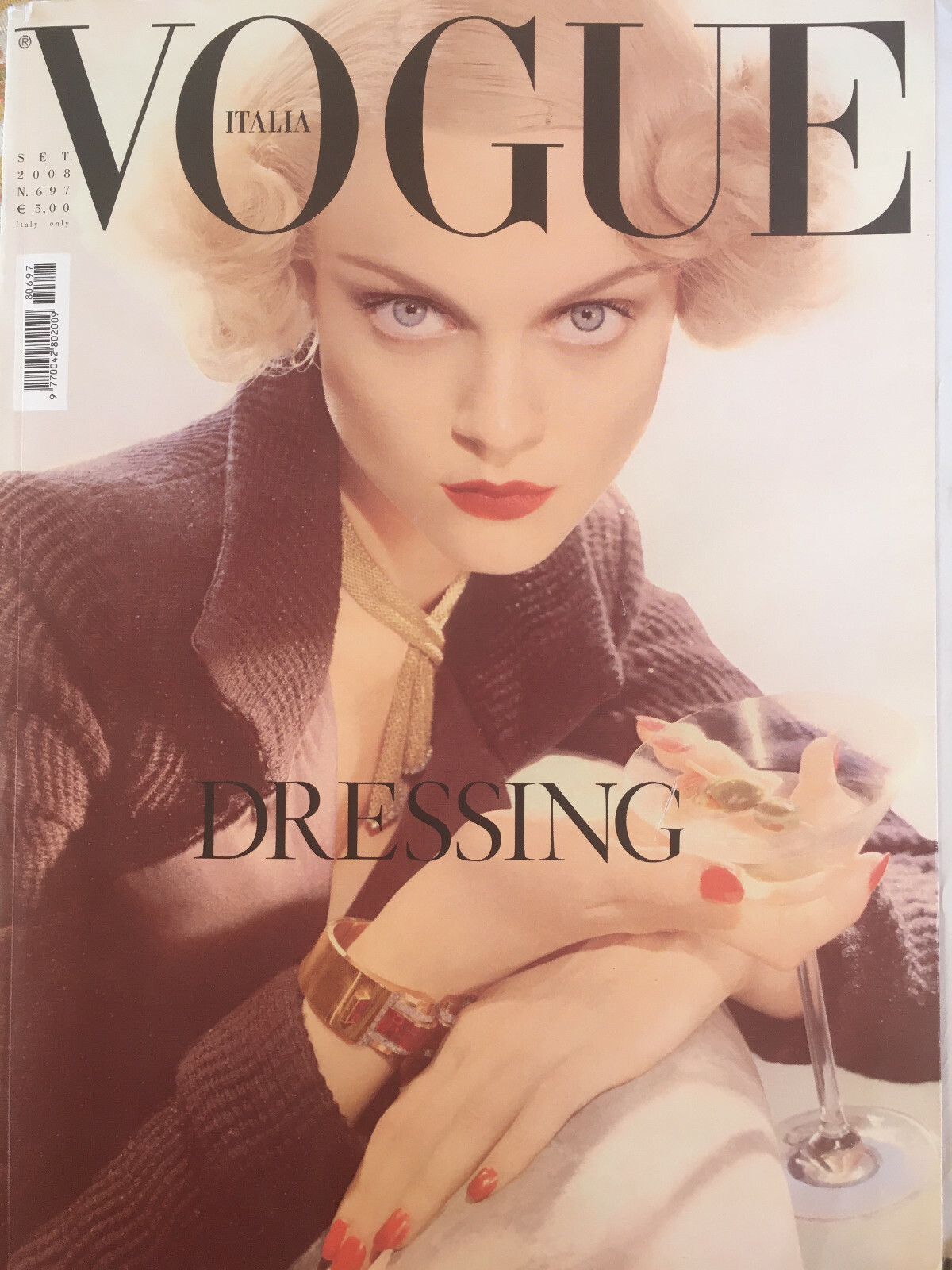 女性情報誌 Vogue Italia Magazine September 2010 女性情報誌 Vogue