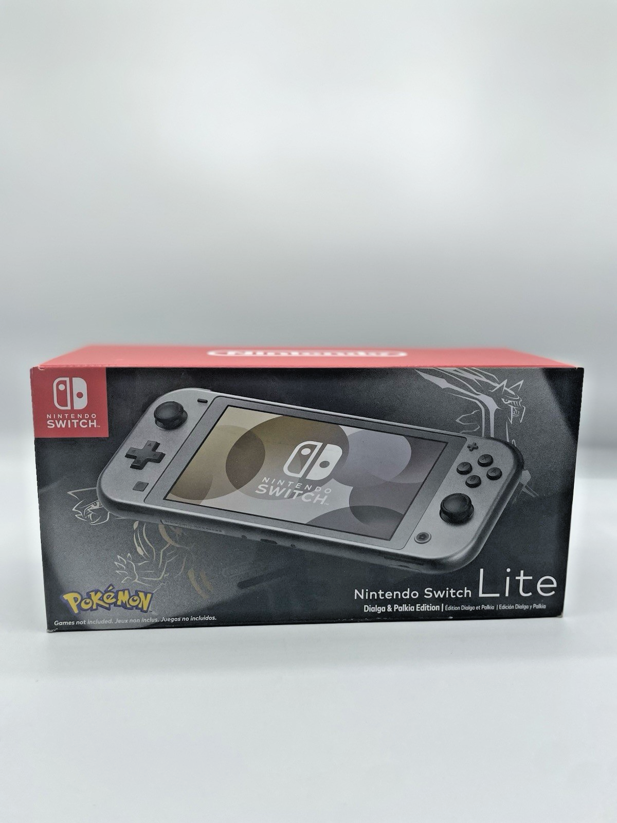Nintendo Switch Lite: Pokemon Dialga & Palkia Edition - New