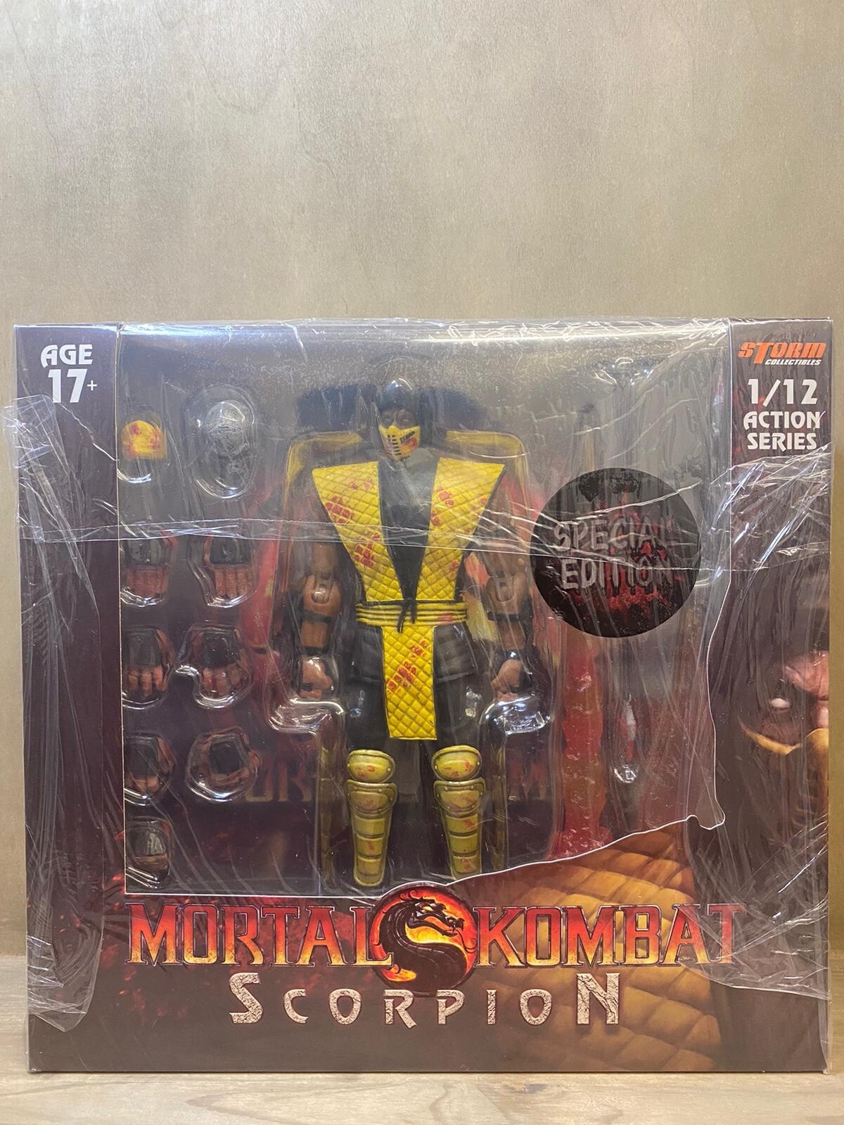 Storm collectibles mortal kombat scorpion special edition 1/12