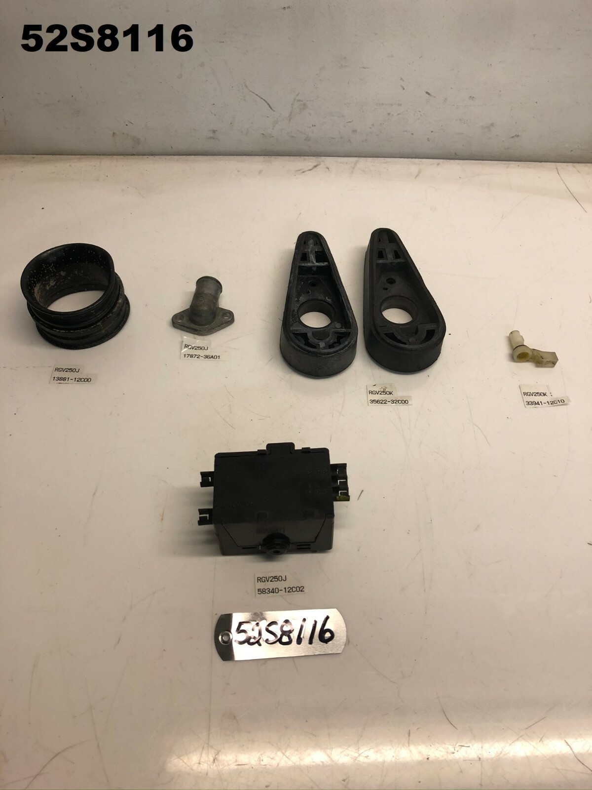 SUZUKI RGV 250 VJ21 1988 - 1989 MIXED PARTS GENUINE OEM LOT52