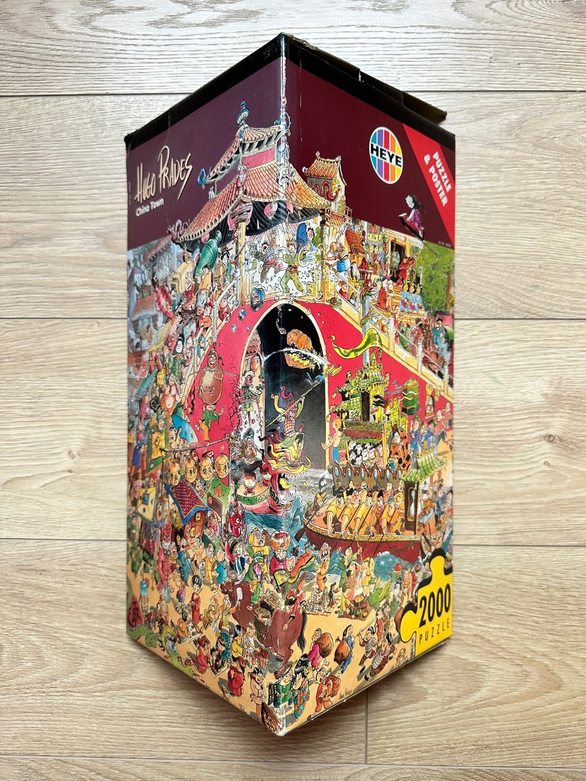RARE HEYE 2000 CHINA TOWN Jigsaw Puzzle by HUGO PRADES | eBay