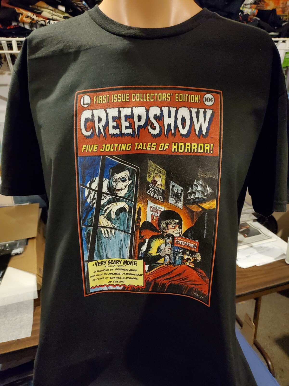 CREEPSHOW - Movie T-shirt George Romero Stephen King Zombies