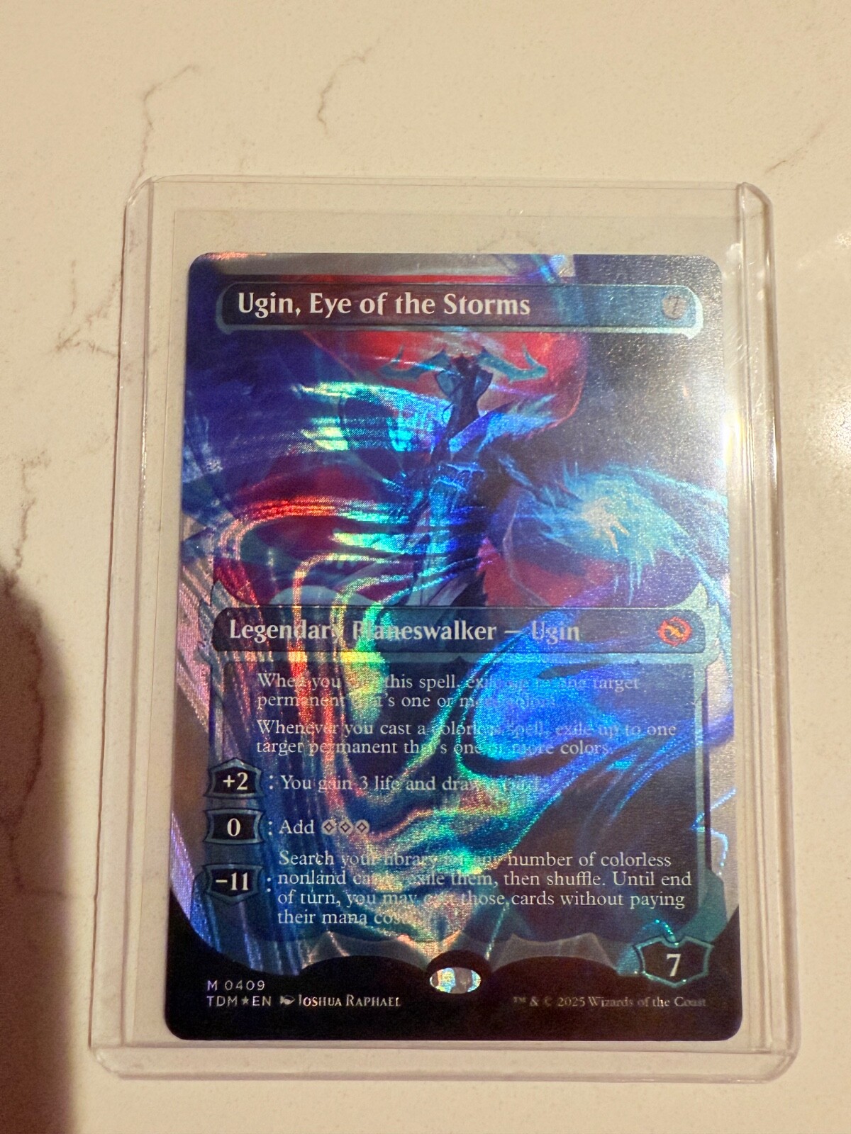 Ugin, Eye of the Storms (Showcase) (Halo Foil) Tarkir: Dragonstorm