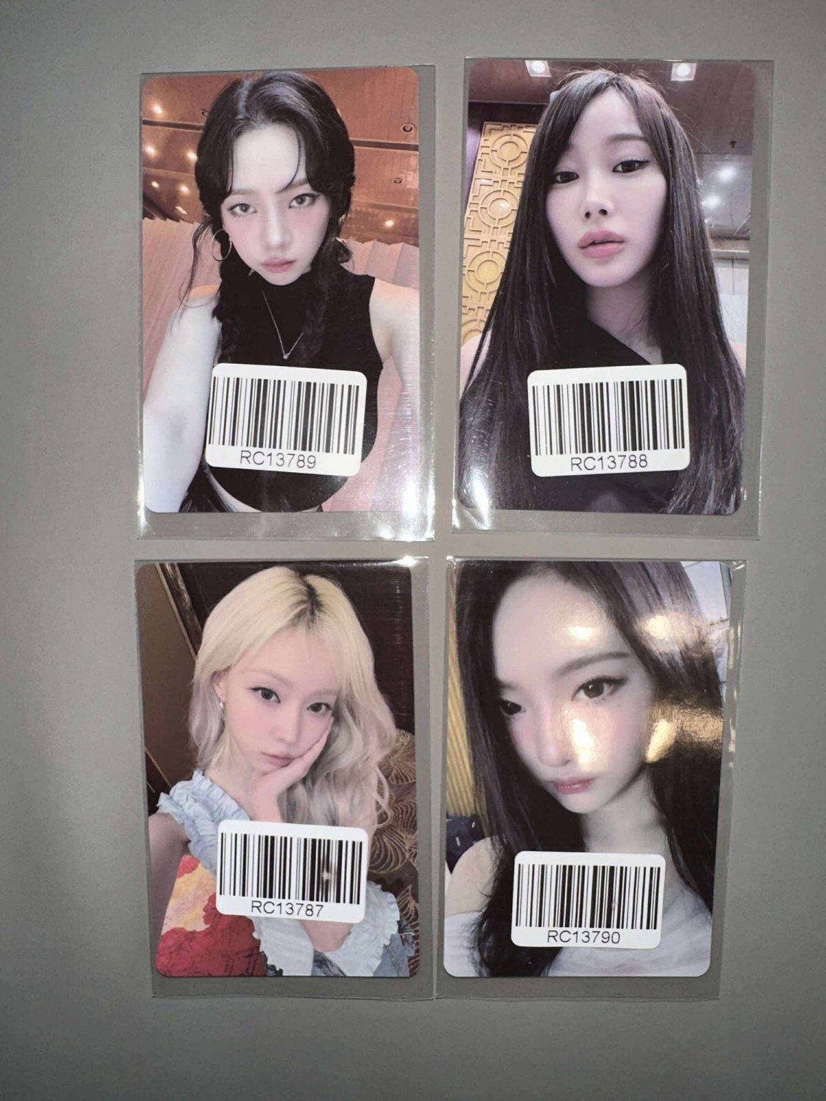 aespa Armageddon 中華 KMS 上海カフェ 当選者限定 4枚 aespa