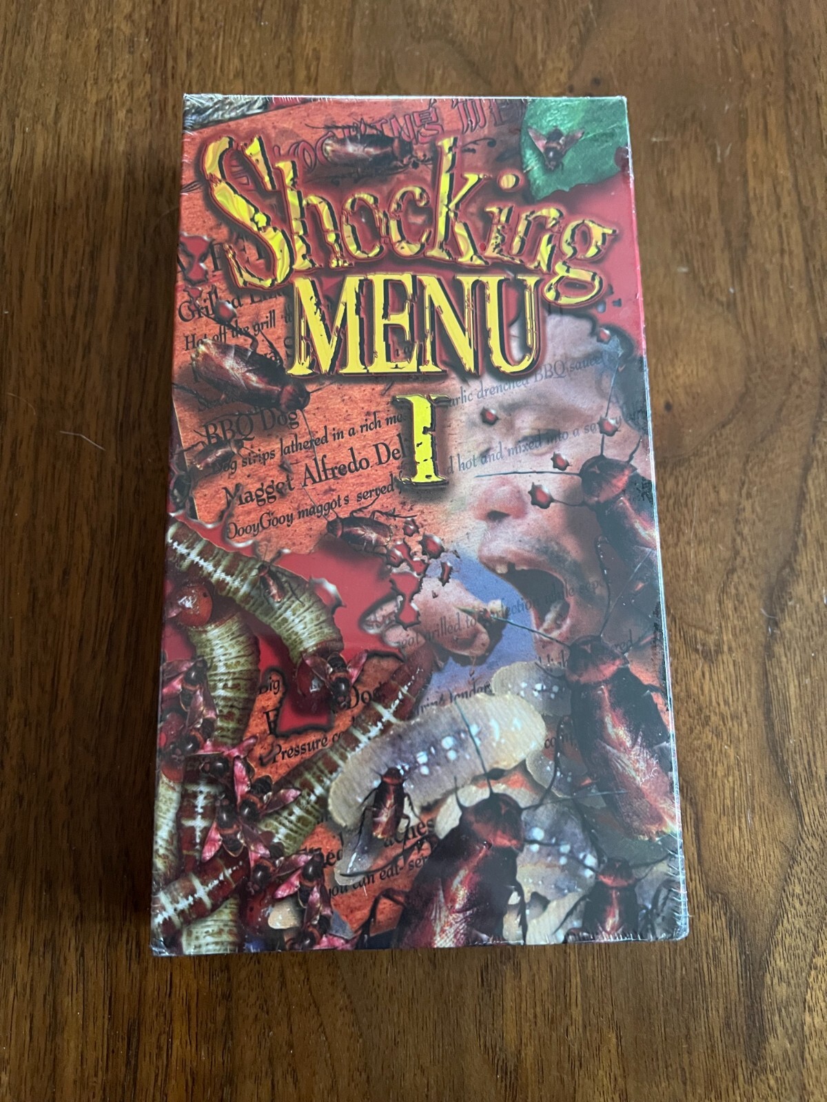Shocking Menu 1 Dead Alive Productions VHS BRAND NEW SEALED Mondo