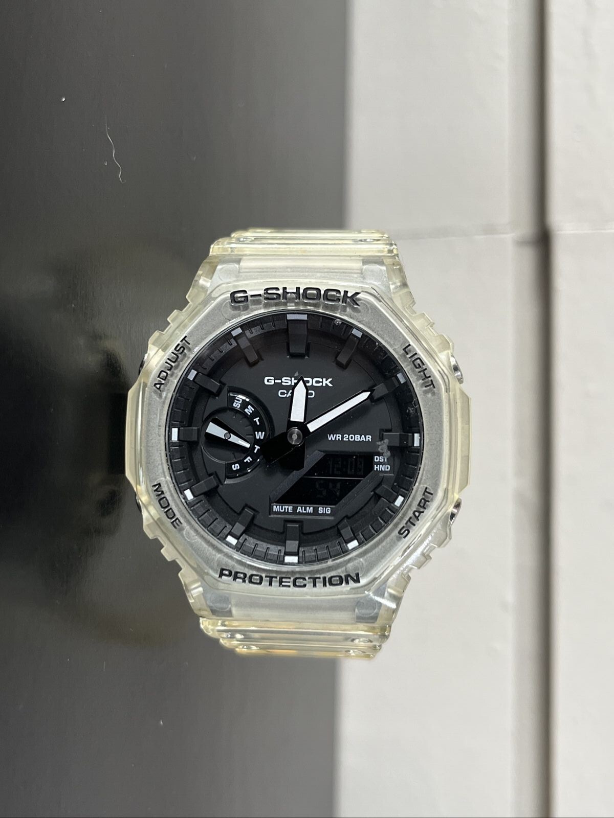 Casio G-Shock 5611 Skeleton Wrist Band W/ Carbon Core Dial #82421