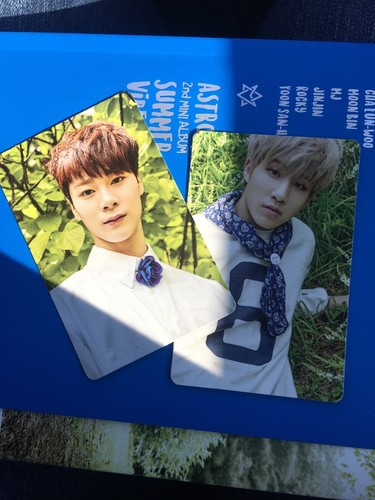 Astro 2nd Mini Album Summer Vibes Album Autographed Signed CD