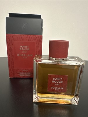 Guerlain Habit Rouge SPIRIT PARFUM 100ml /3.3 oz New 2025 limited