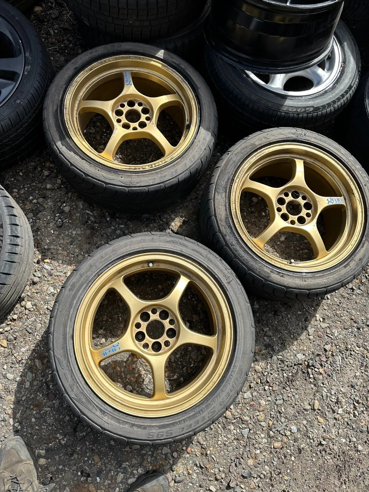 RAYS Gram Lights 57C 17 inch 7.5J+48 PCD100 5 holes 5x100 | eBay